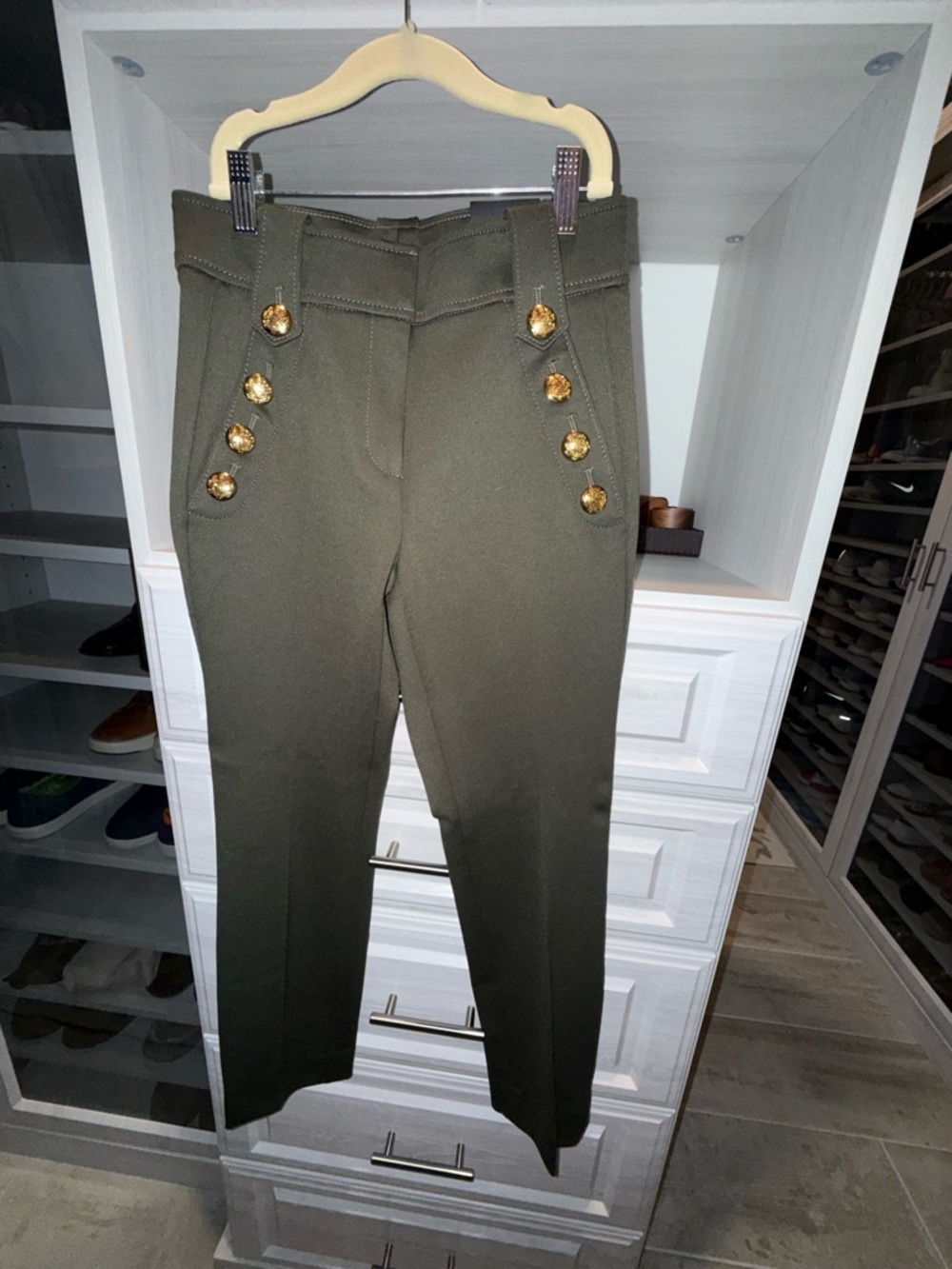 White House Black Market High-Waist Tailored Trousers and Jacket - Picture 5 of 7